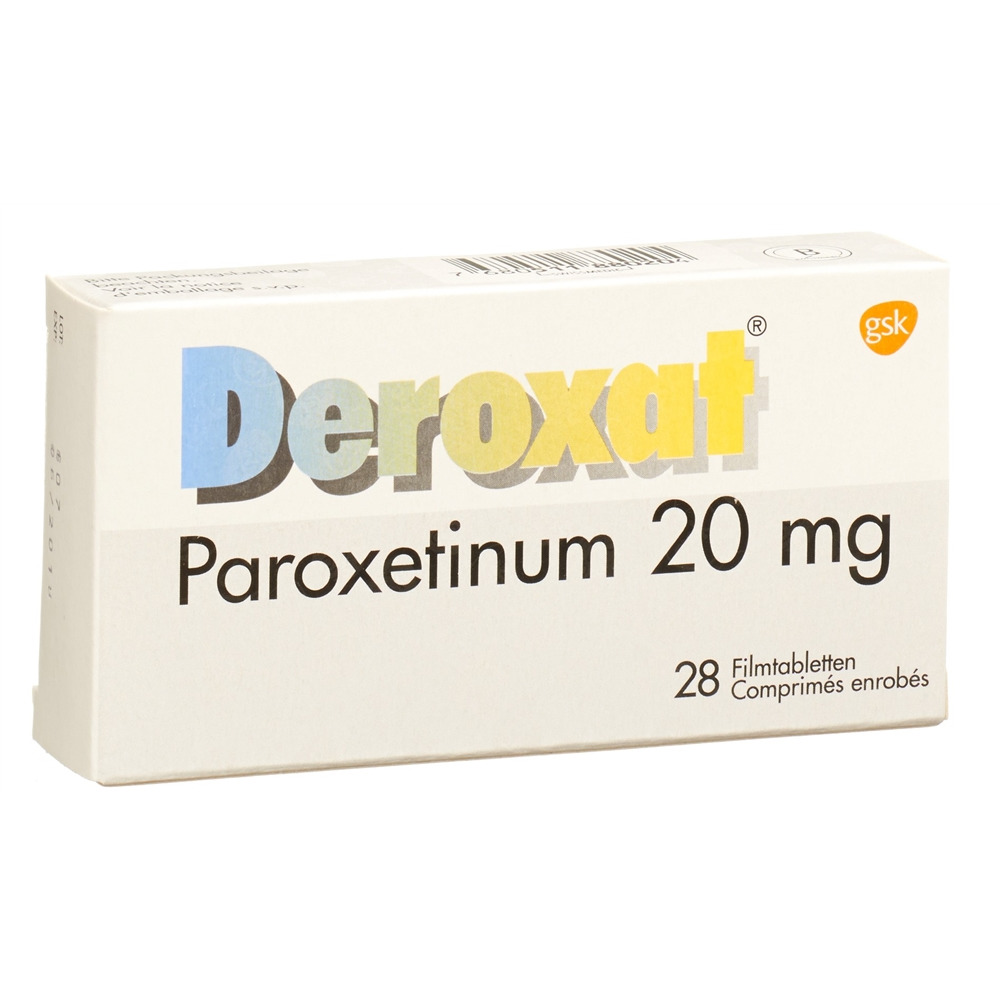 DEROXAT cpr pell 20 mg blist 28 pce, image principale