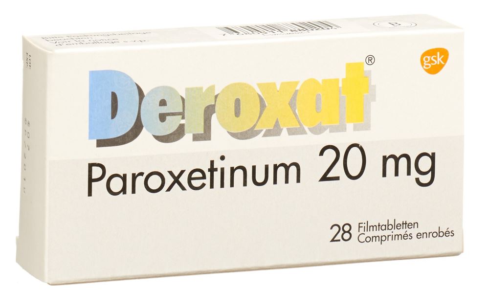 DEROXAT cpr pell 20 mg blist 28 pce, image principale