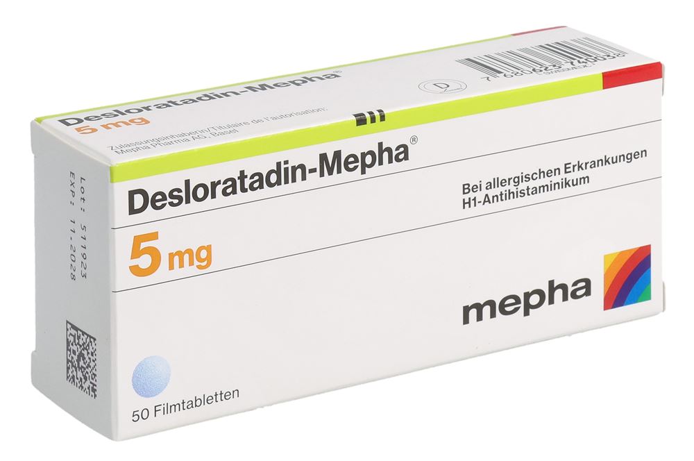 DESLORATADINE Mepha 5 mg
