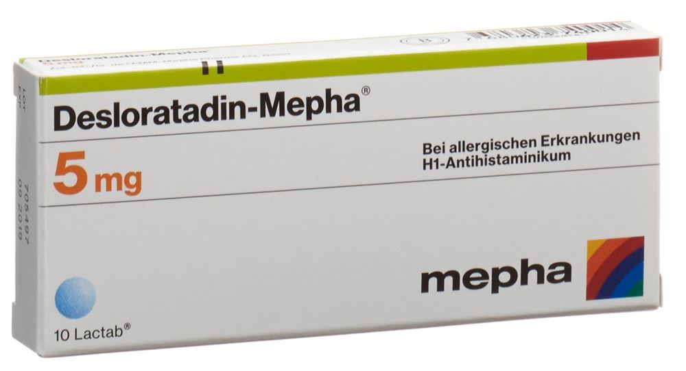 DESLORATADINE Mepha 5 mg
