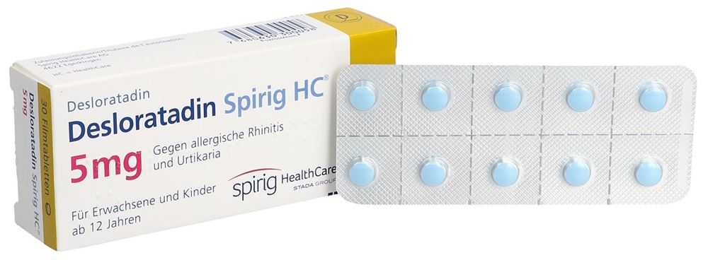 DESLORATADINE Spirig HC 5 mg, Bild 2 von 5