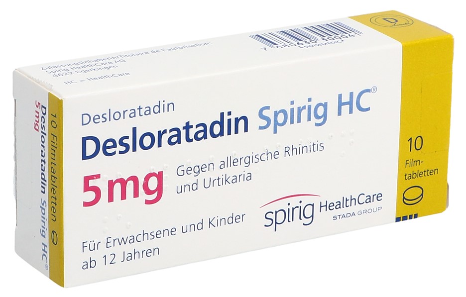 DESLORATADINE Spirig HC 5 mg