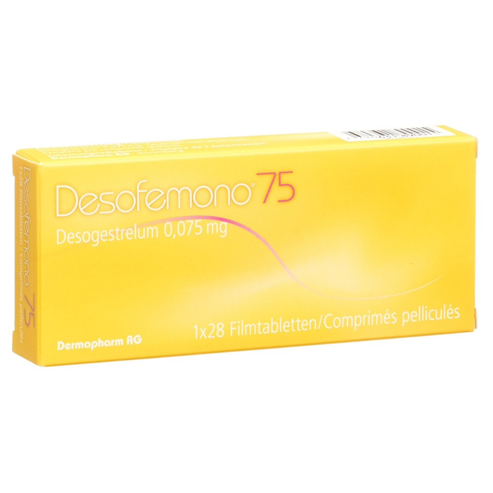 DESOFEMONO cpr pell 0.075 mg blist 28 pce, image principale