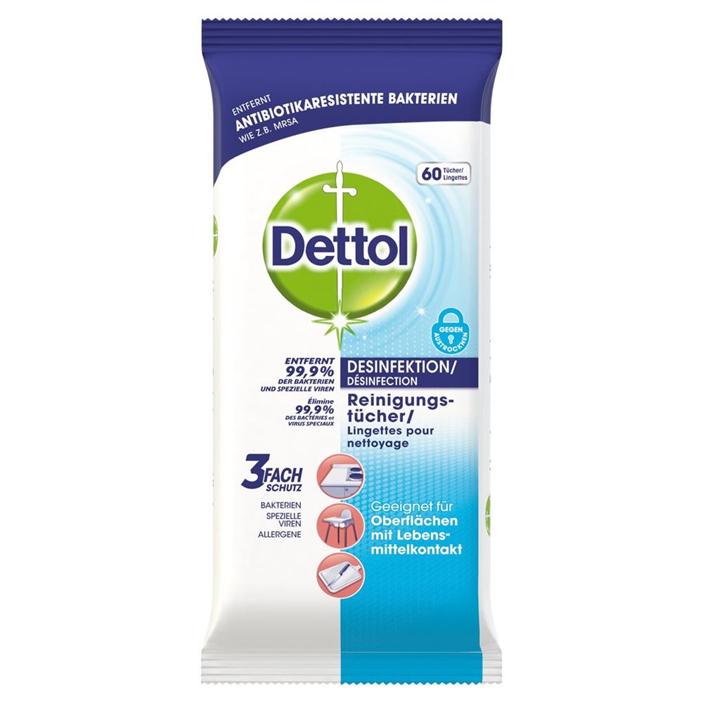 DETTOL Desinfektions Reinigungtücher, Hauptbild