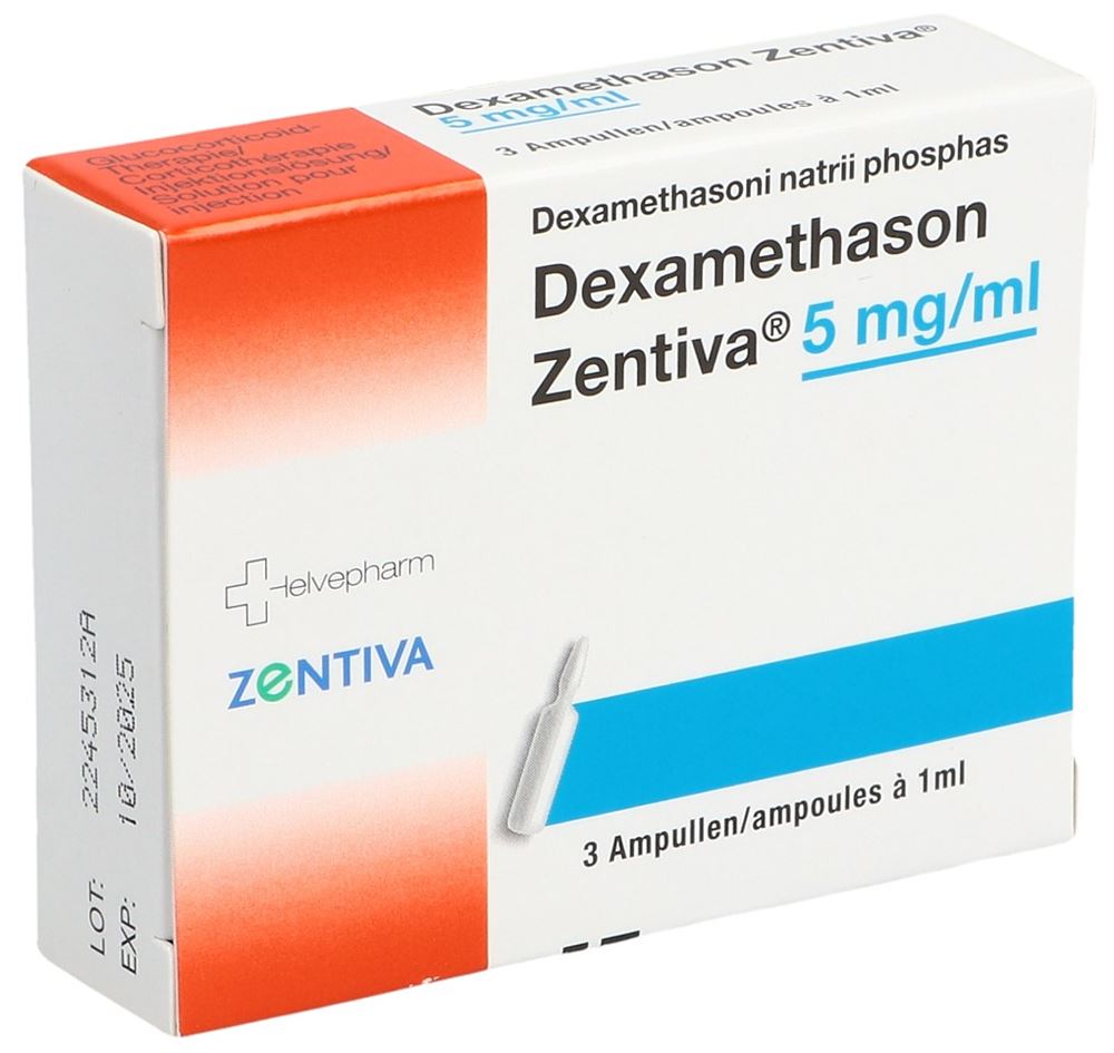 DEXAMETHASONE Zentiva 5 mg/ml, Hauptbild