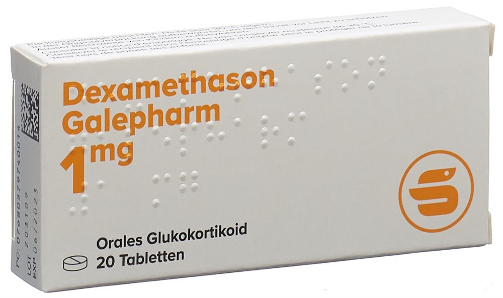 DEXAMETHASONE Galepharm 1 mg, image principale
