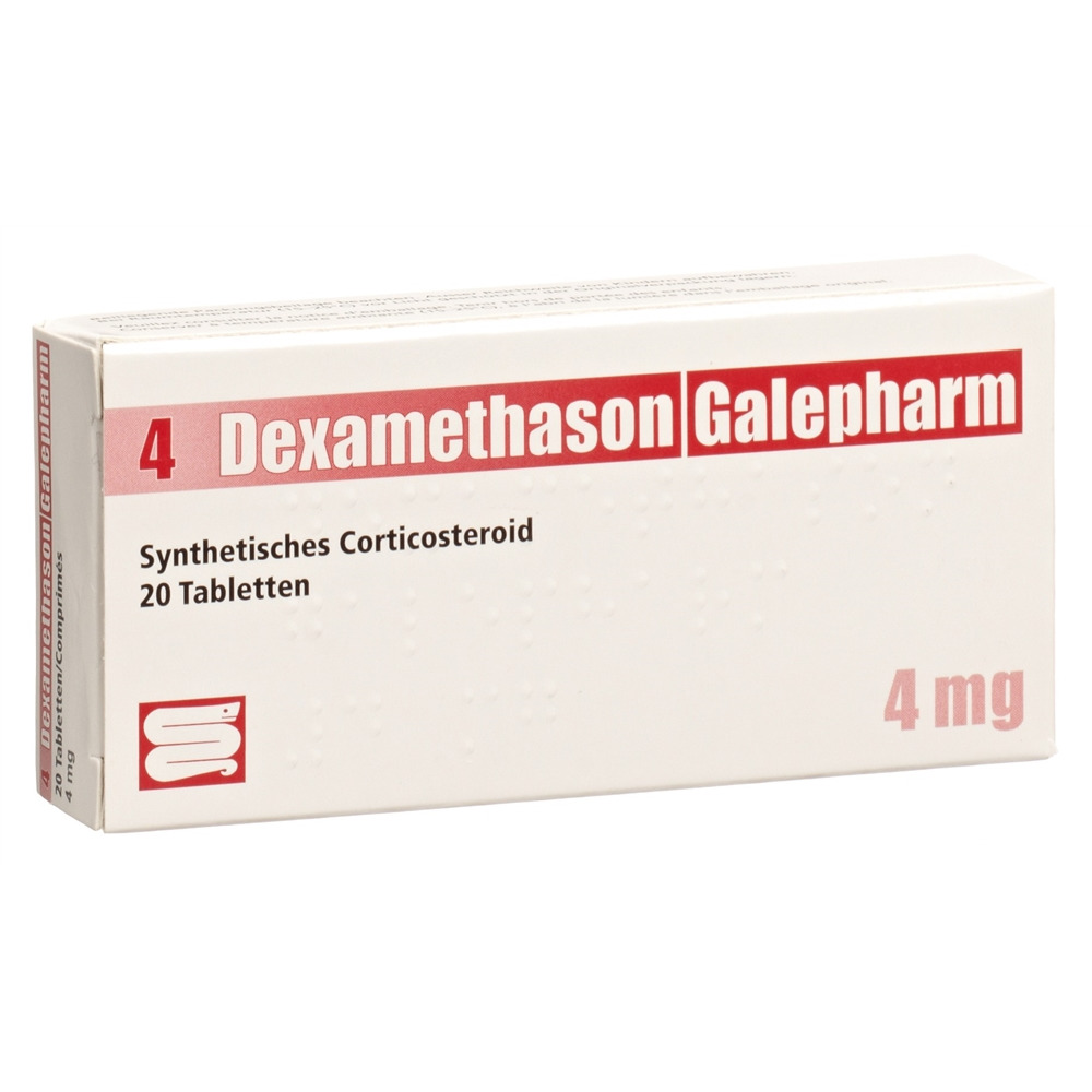 DEXAMETHASONE Galepharm 4 mg, image principale