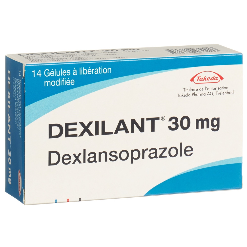 DEXILANT caps ret 30 mg blist 14 pce, image 2 sur 2
