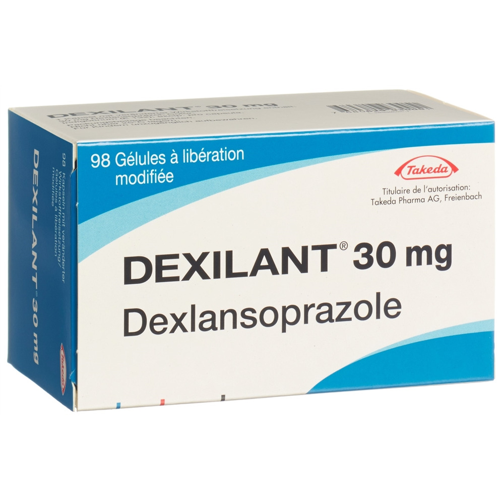 DEXILANT caps ret 30 mg blist 98 pce, image 2 sur 2