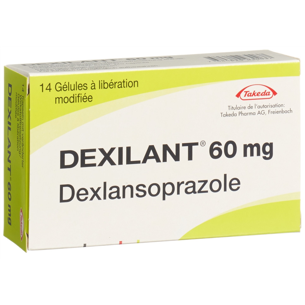 DEXILANT caps ret 60 mg blist 14 pce, image 2 sur 2