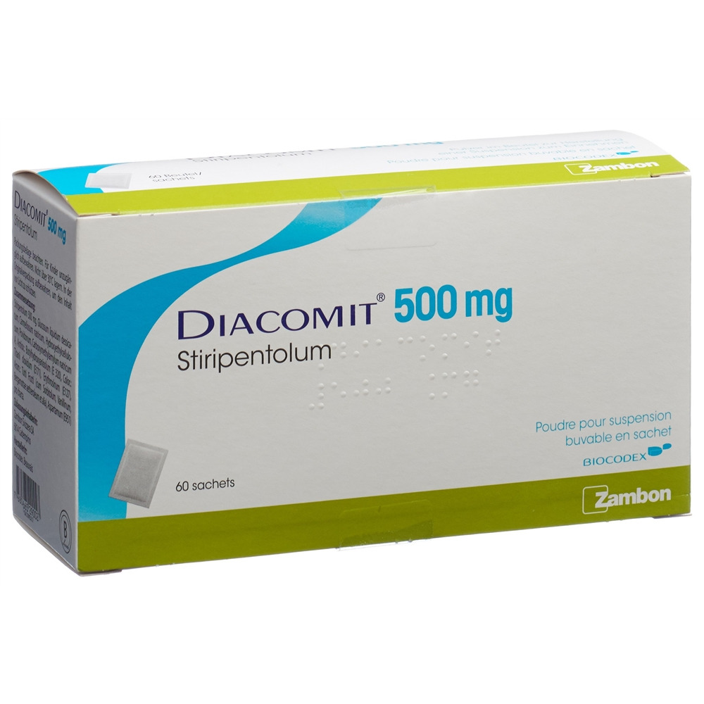 DIACOMIT Plv 500 mg zur Herstellung einer Suspension zum Einnehmen Btl 60 Stk, Bild 2 von 2