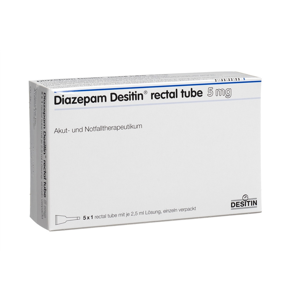 DIAZEPAM Rectal Tube 5 mg, Hauptbild