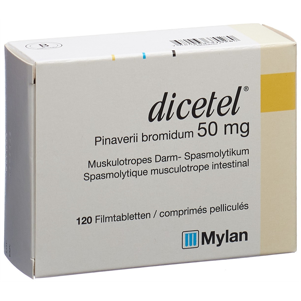 DICETEL cpr pell 50 mg blist 120 pce, image principale