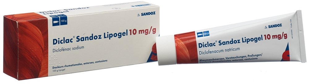 DICLAC Sandoz 10 mg/g, image 3 sur 4