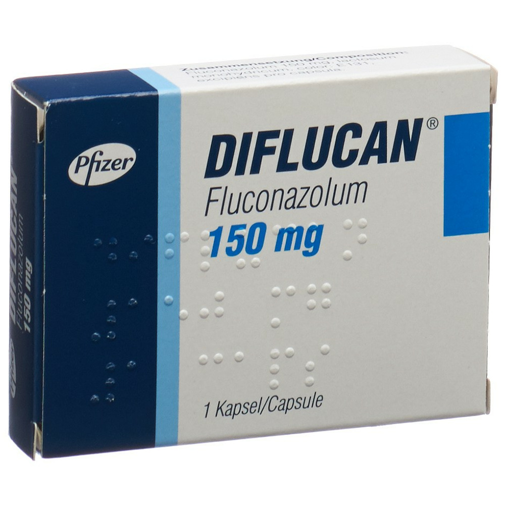 DIFLUCAN caps 150 mg blist 1 pce, image principale