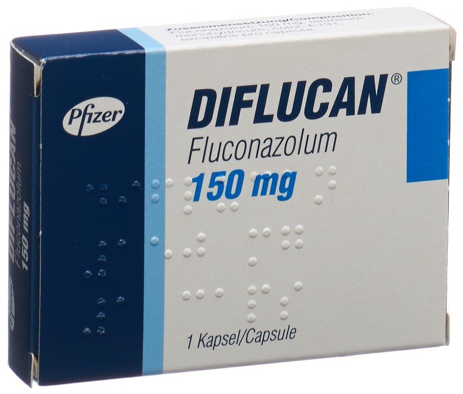 DIFLUCAN caps 150 mg blist 1 pce, image principale