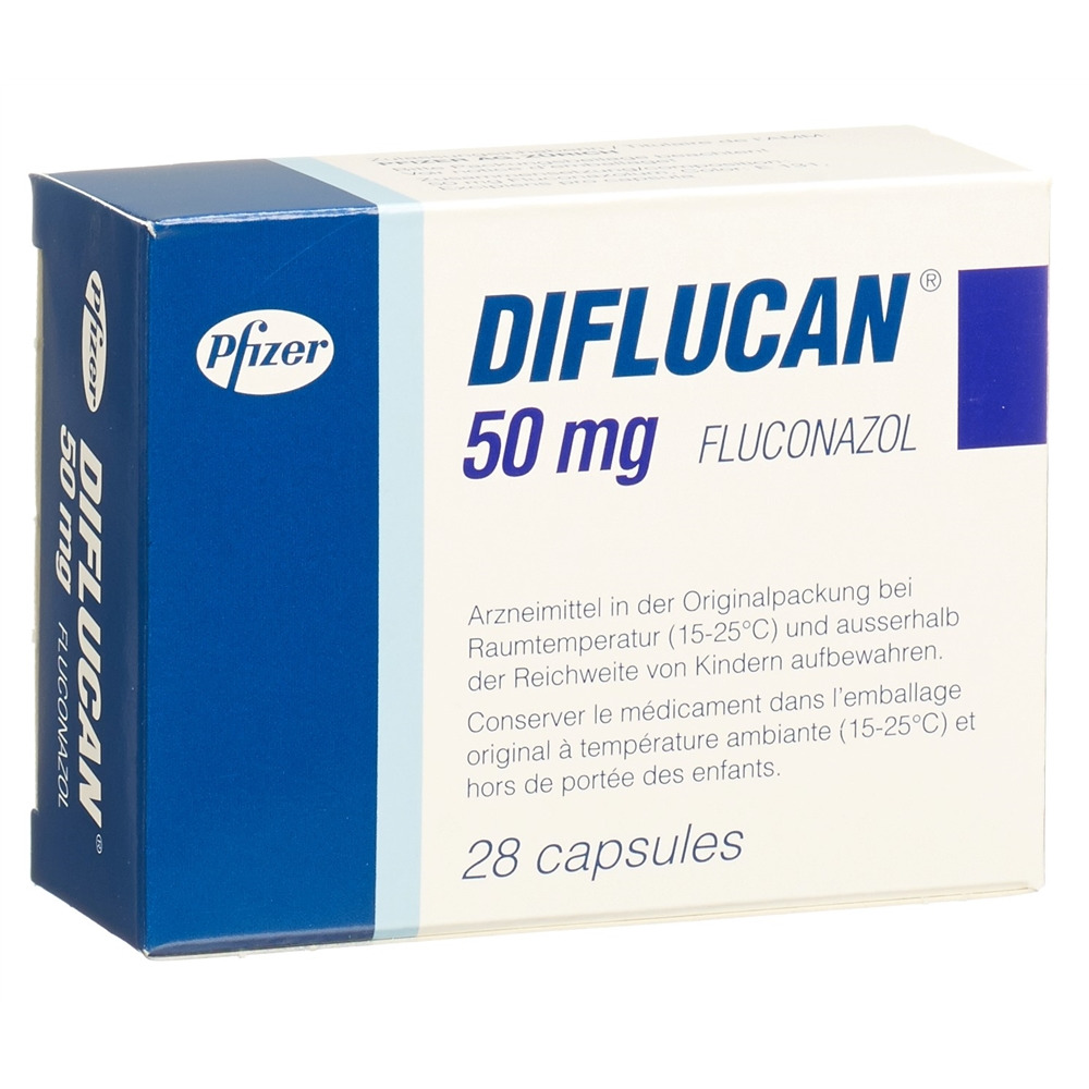 DIFLUCAN caps 50 mg blist 28 pce, image 2 sur 2