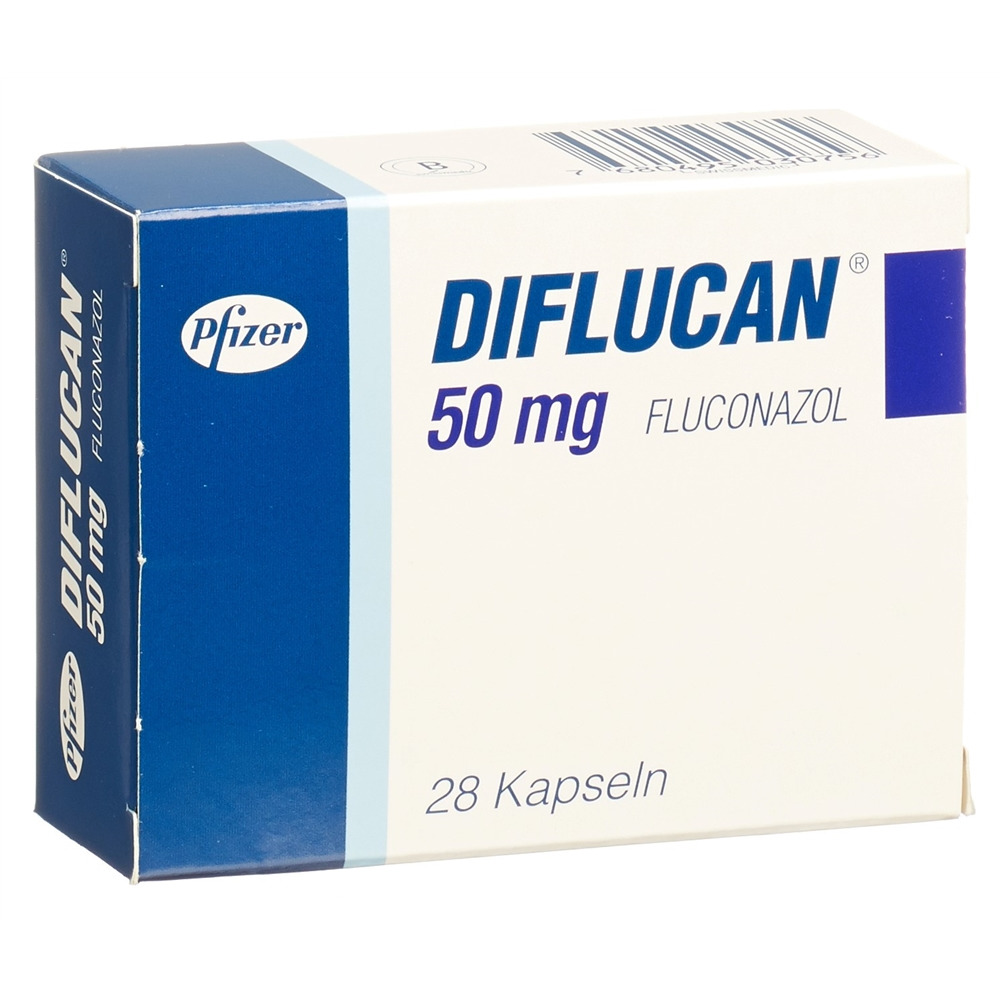 DIFLUCAN caps 50 mg blist 28 pce, image principale