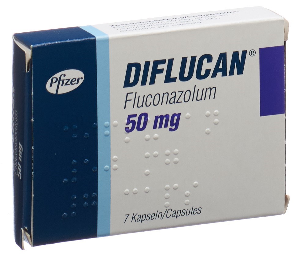 DIFLUCAN caps 50 mg blist 7 pce, image principale