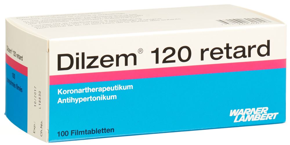 DILZEM Retard 120 mg, image principale