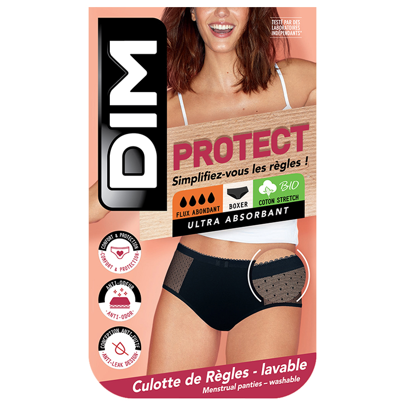 DIM Shorty menstruelle flux abondant