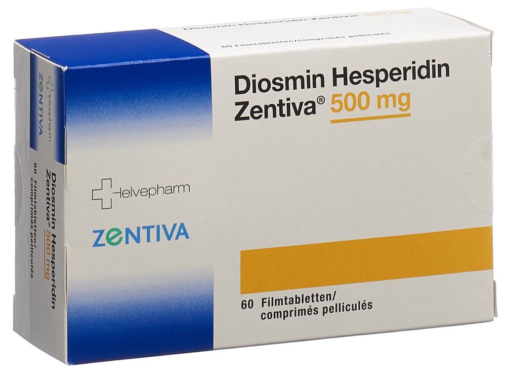 DIOSMIN HESPERIDIN Zentiva 500 mg, image principale