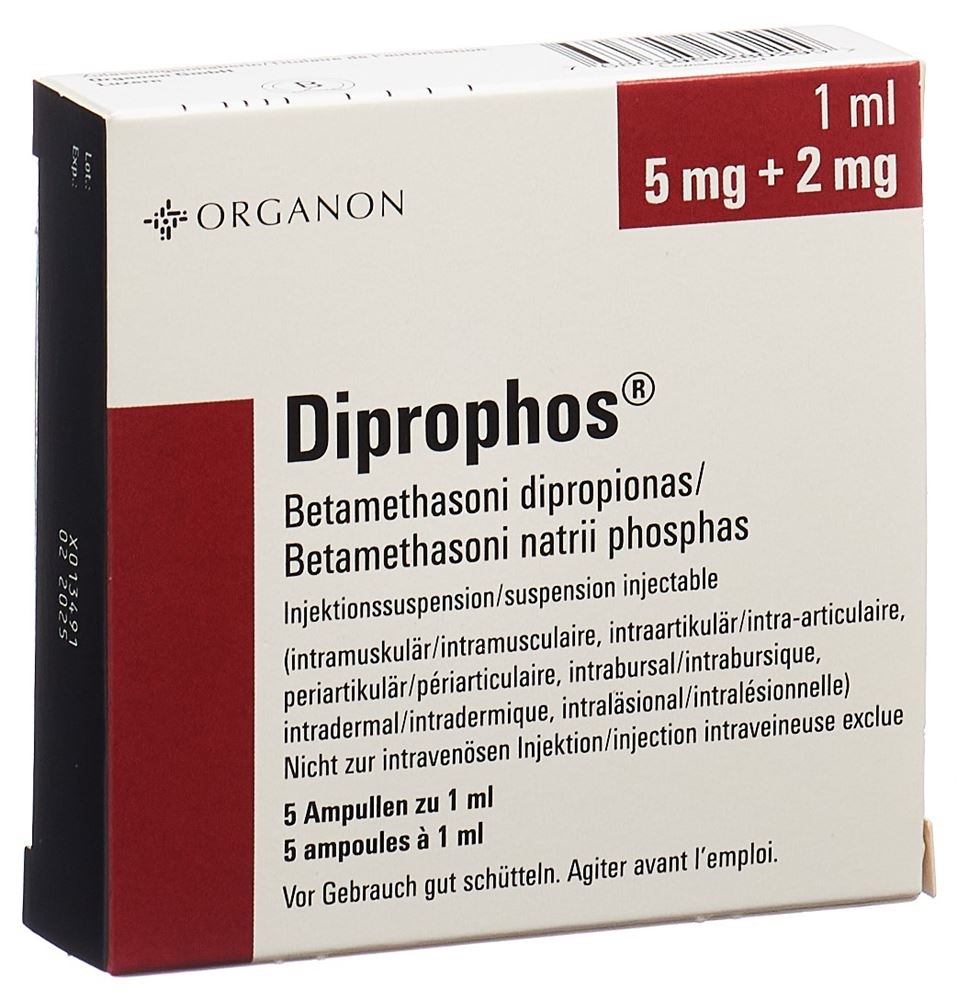 Diprophos Inj Susp Amp 1 ml, Hauptbild