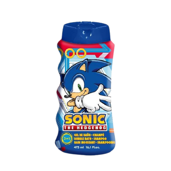 DISNEY Sonic Bubble Bath & Shampoo, image principale