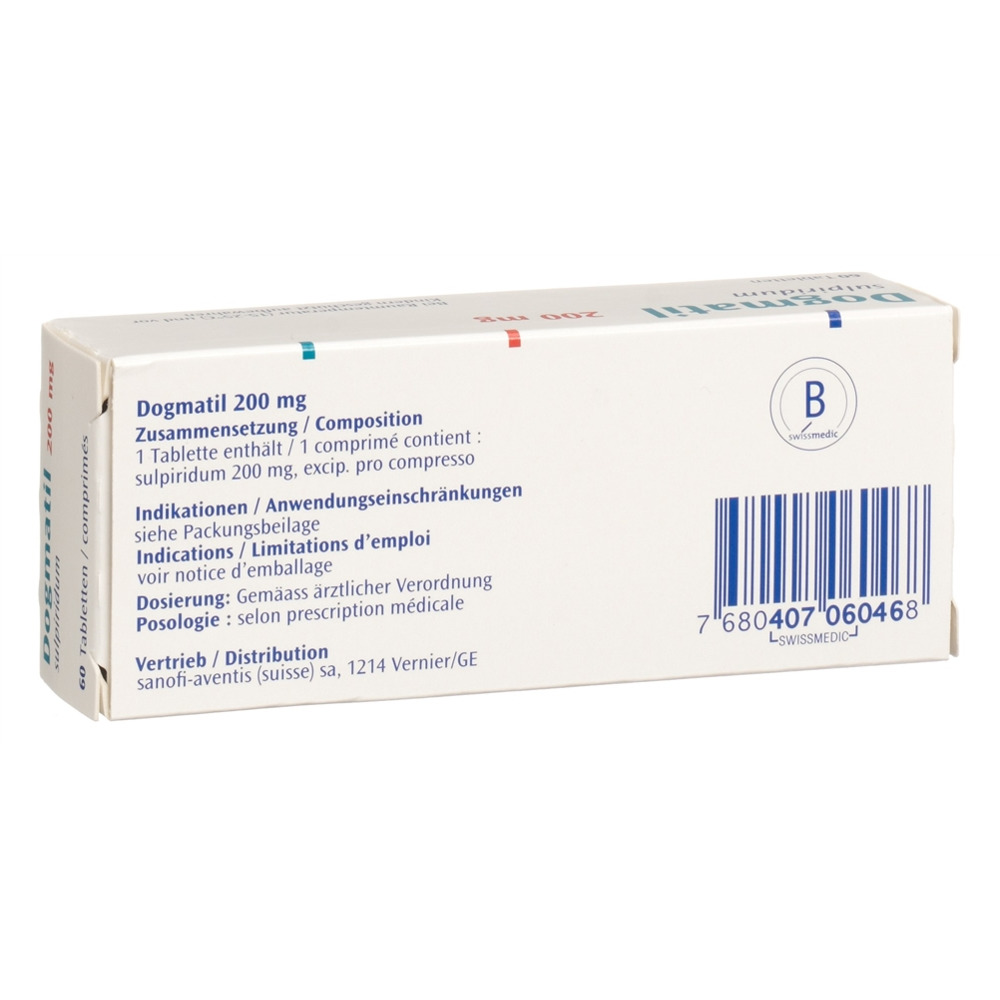 DOGMATIL Tabl 200 mg Blist 60 Stk, Bild 2 von 2