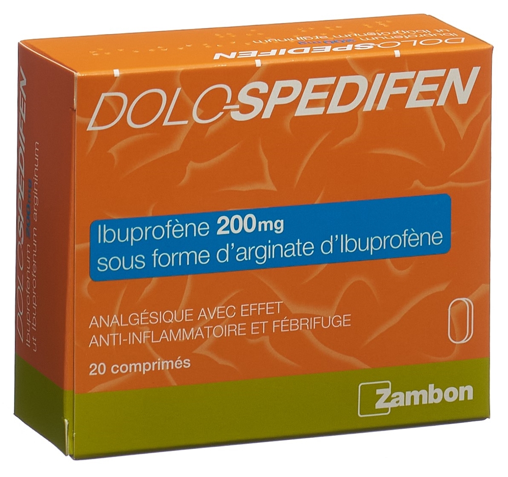 DOLO-SPEDIFEN cpr 200 mg blist 20 pce, image 4 sur 4