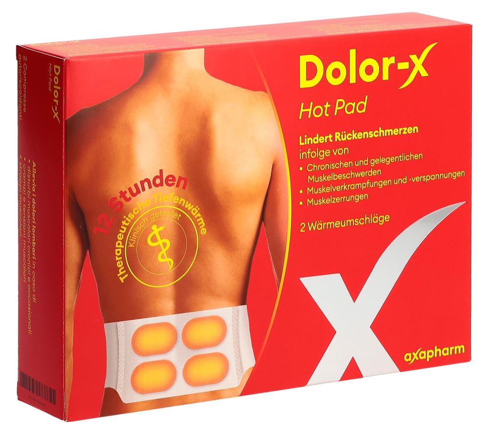 DOLOR-X Hot Pad Wärmeumschläge