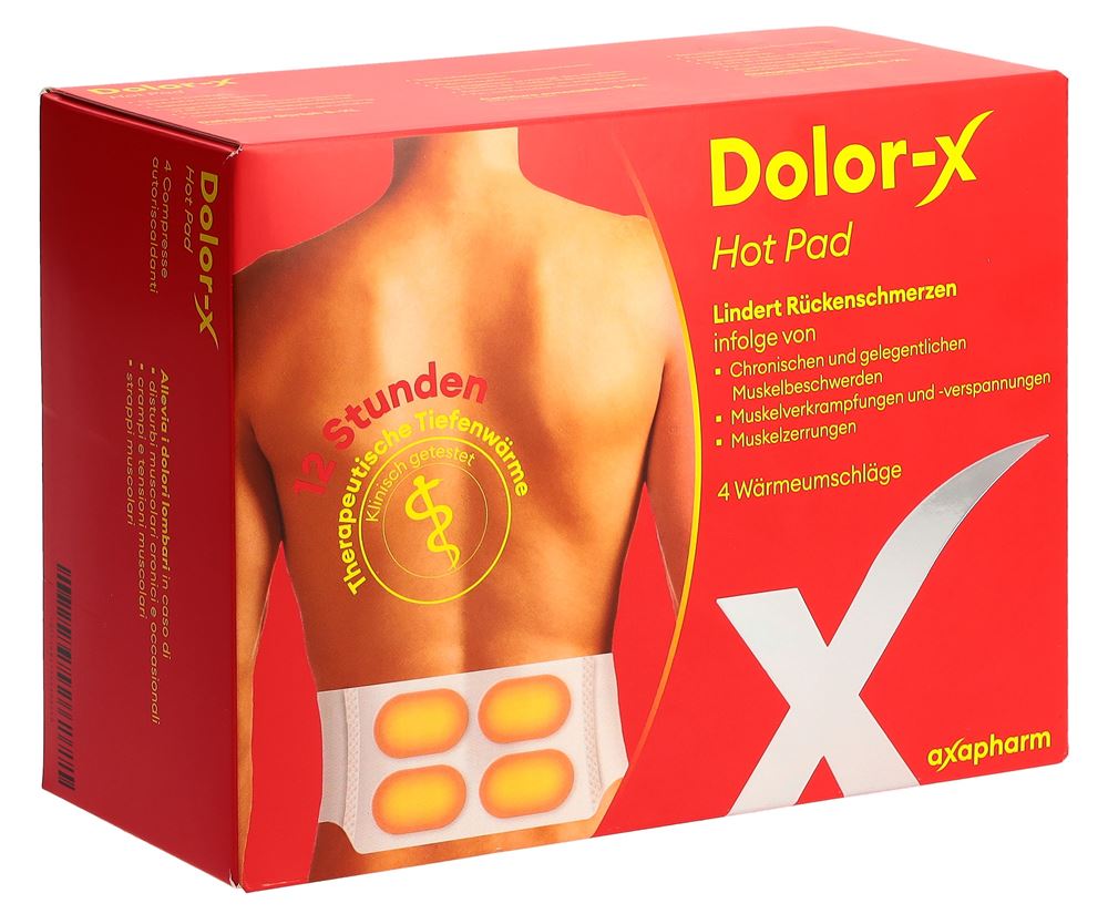 DOLOR-X Hot Pad Wärmeumschläge