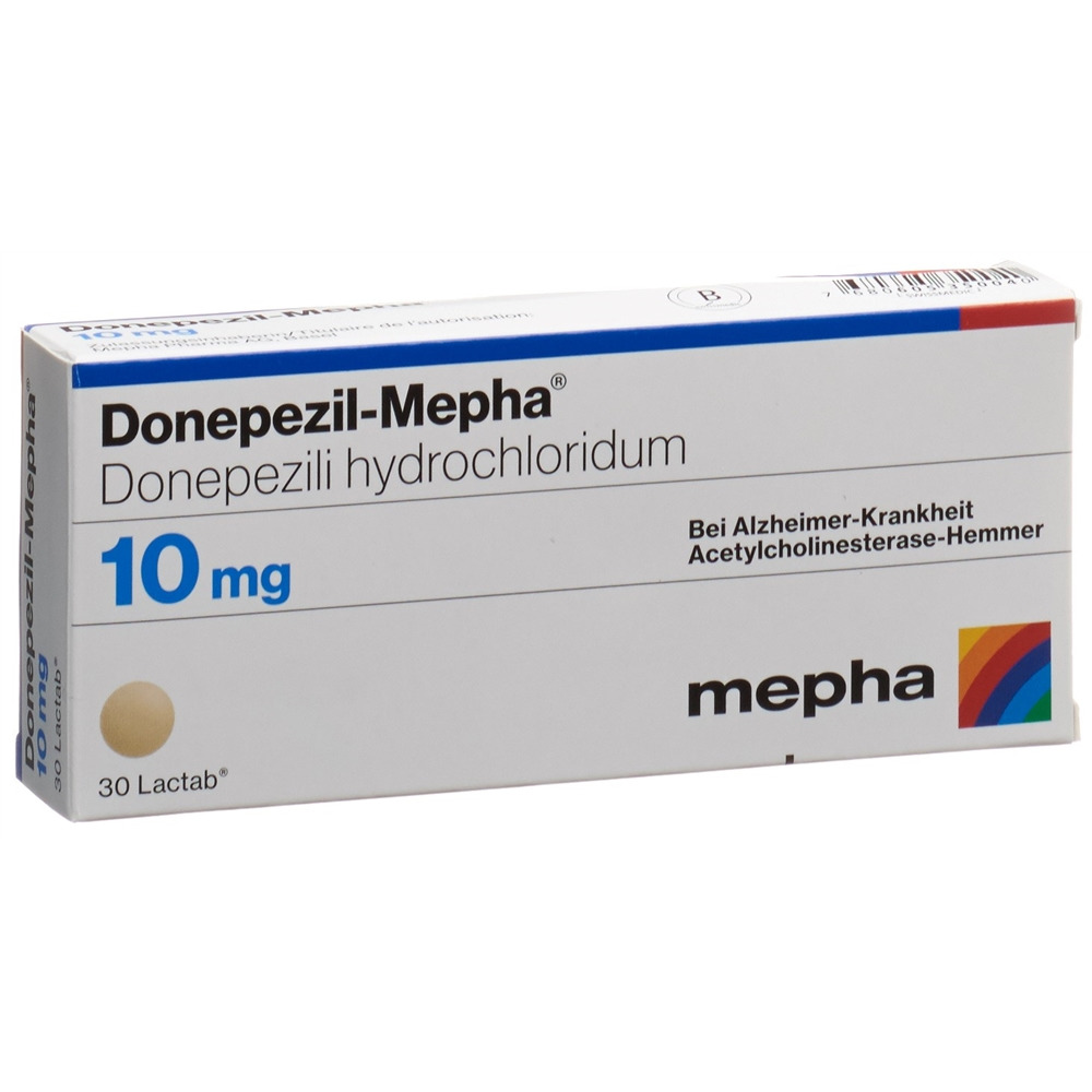 DONEPEZIL Mepha 10 mg, image principale