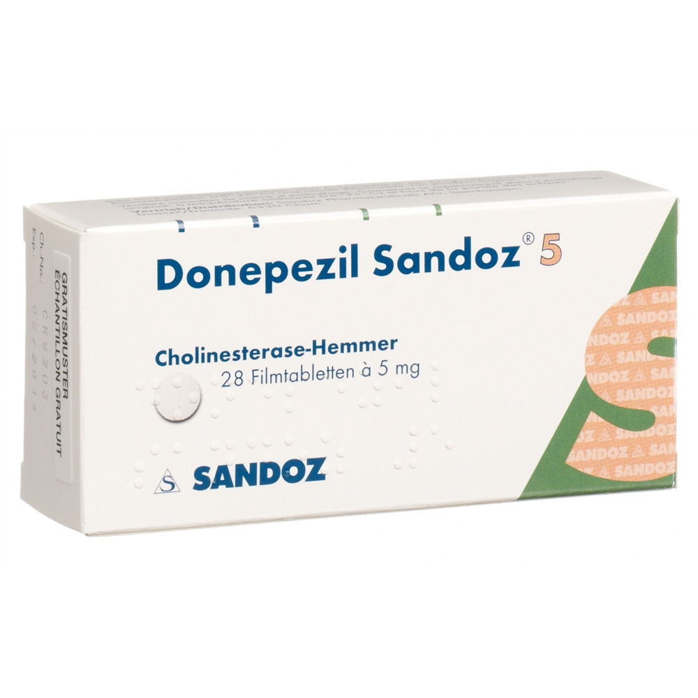 DONEPEZIL Sandoz 5 mg, Hauptbild