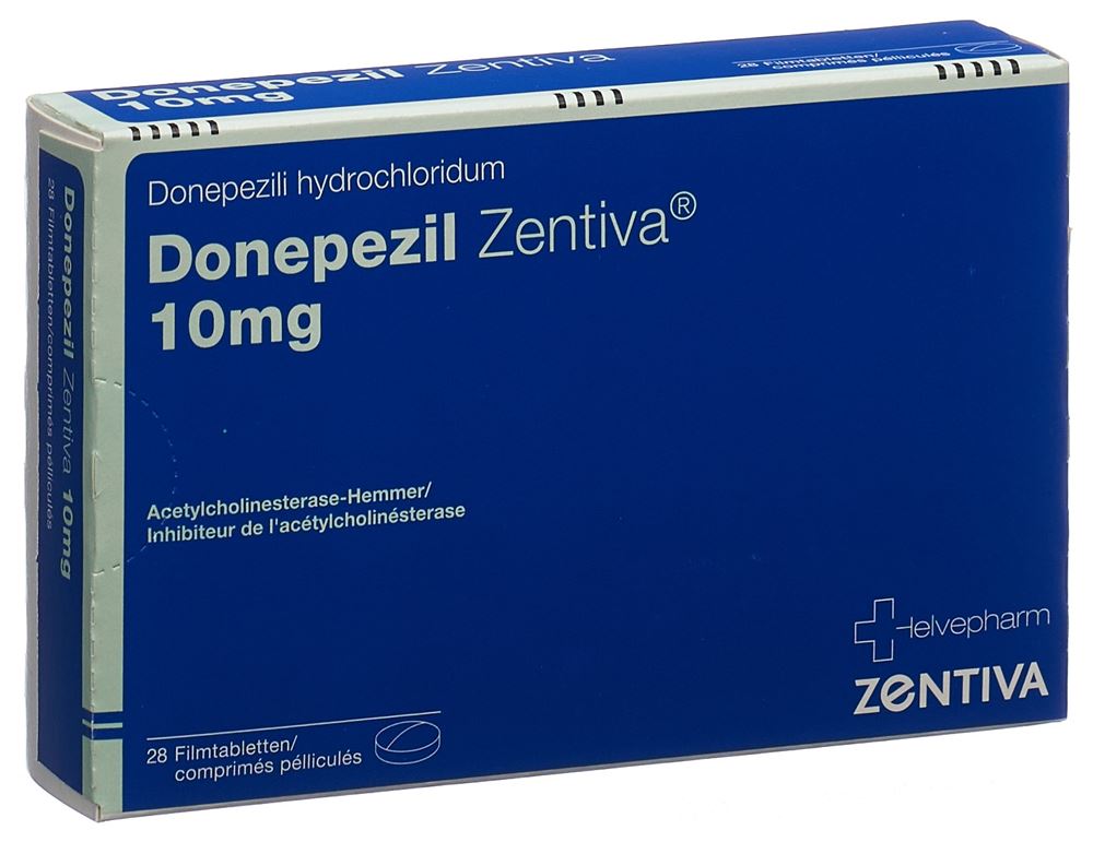 DONEPEZIL Zentiva Filmtabl 10 mg Blist 28 Stk | Online bestellen