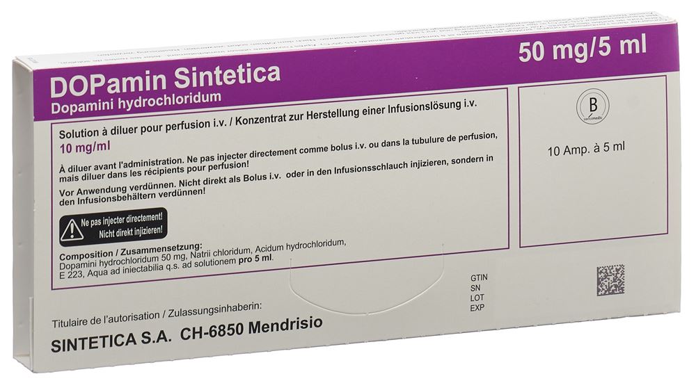 DOPAMINE Sintetica 50 mg, image principale