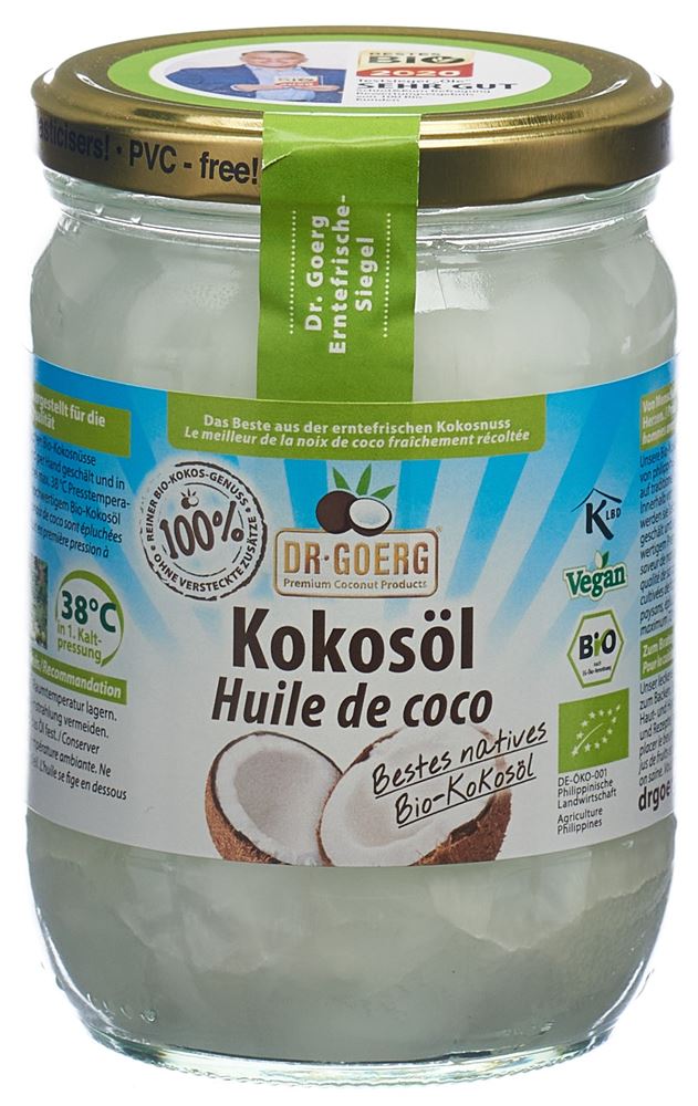 DR. GOERG Huile de coco crue, image principale