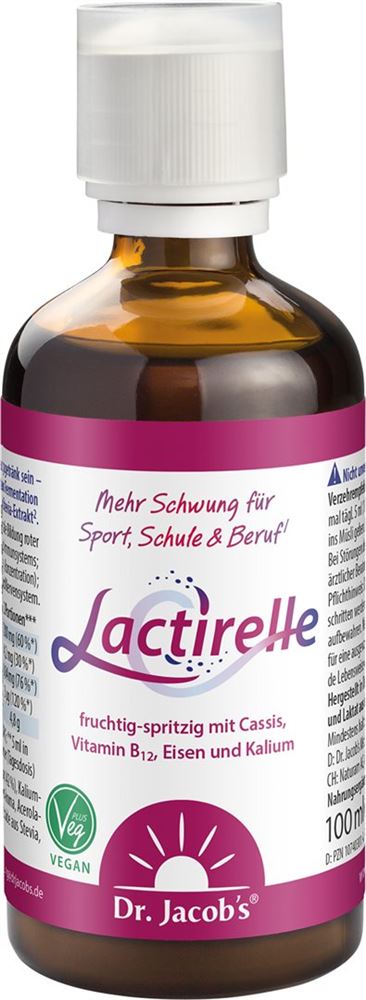 DR. JACOB'S lactirelle concentré acide lactique cassis