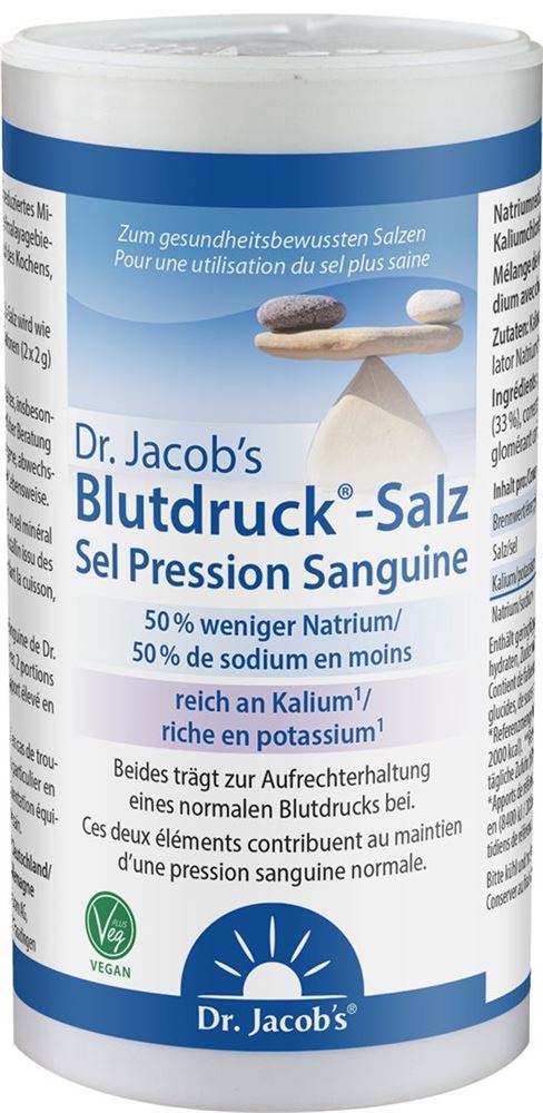 DR. JACOB'S sel alcalin pression sanguine, image principale