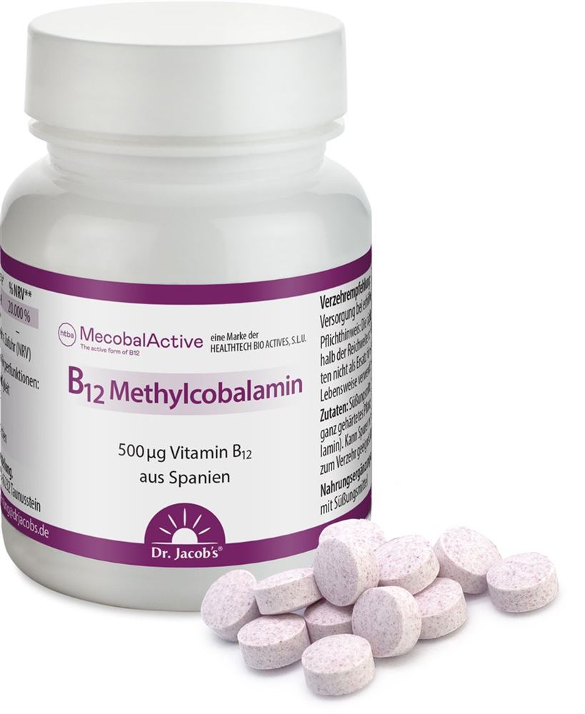DR. JACOB'S Vitamin B12 Methylcobalamin, Bild 2 von 3
