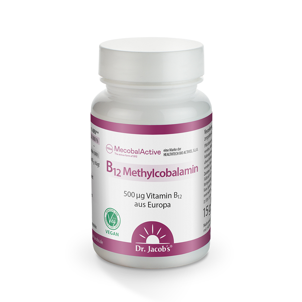 DR. JACOB'S Vitamin B12 Methylcobalamin, Hauptbild