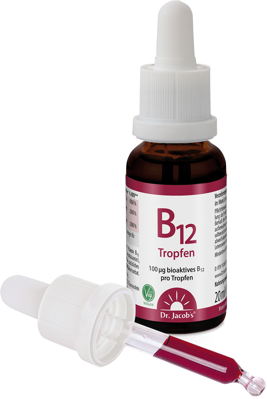 DR. JACOB'S Vitamin B12 100 mcg, Bild 2 von 5