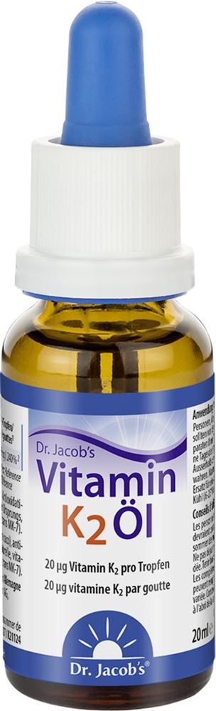 DR. JACOB'S Vitamin K2 Öl Tropfen