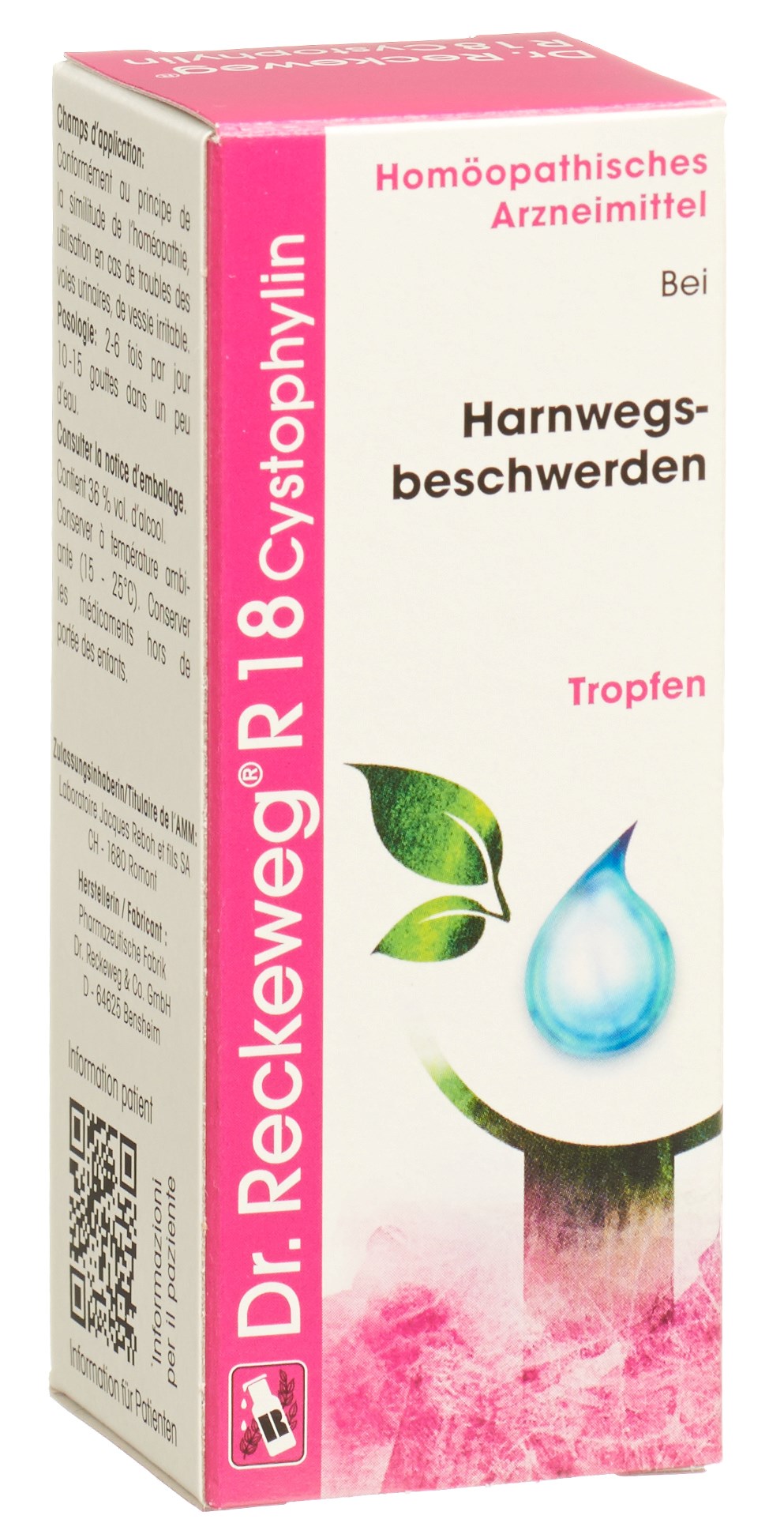 RECKEWEG R18 Cystophylin, image principale