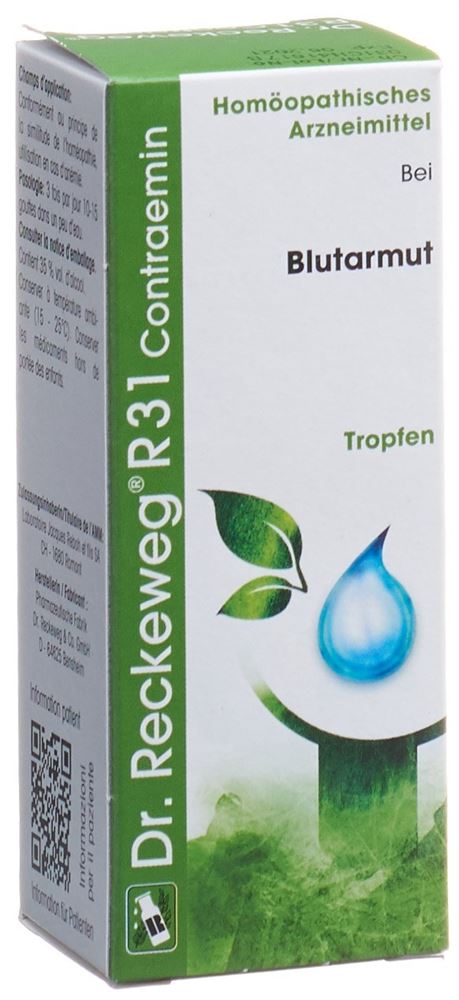 Dr. Reckeweg R31 Contraemin, image principale