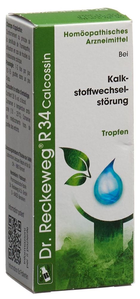 Dr. Reckeweg R34 Calcossin, image principale
