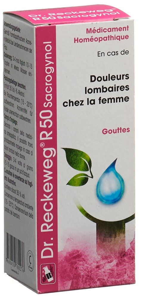 Dr. Reckeweg R50 Sacrogynol, image 2 sur 2