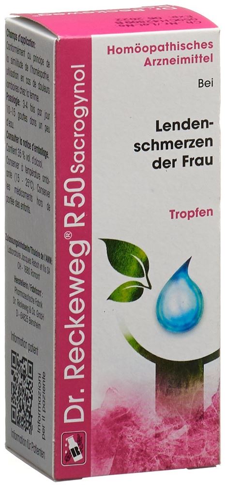 Dr. Reckeweg R50 Sacrogynol, Hauptbild
