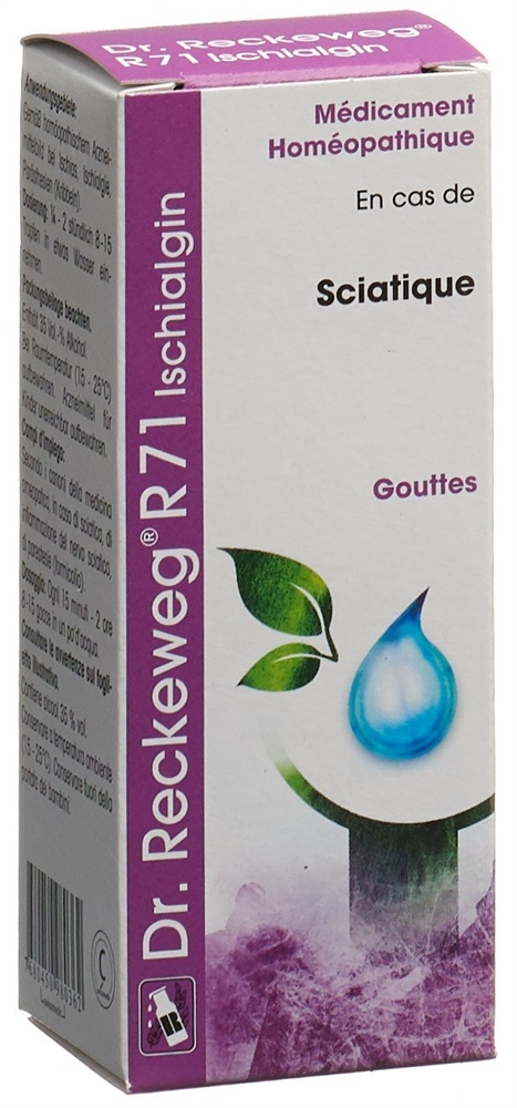 Dr. Reckeweg R71 Ischialgin, image 2 sur 2