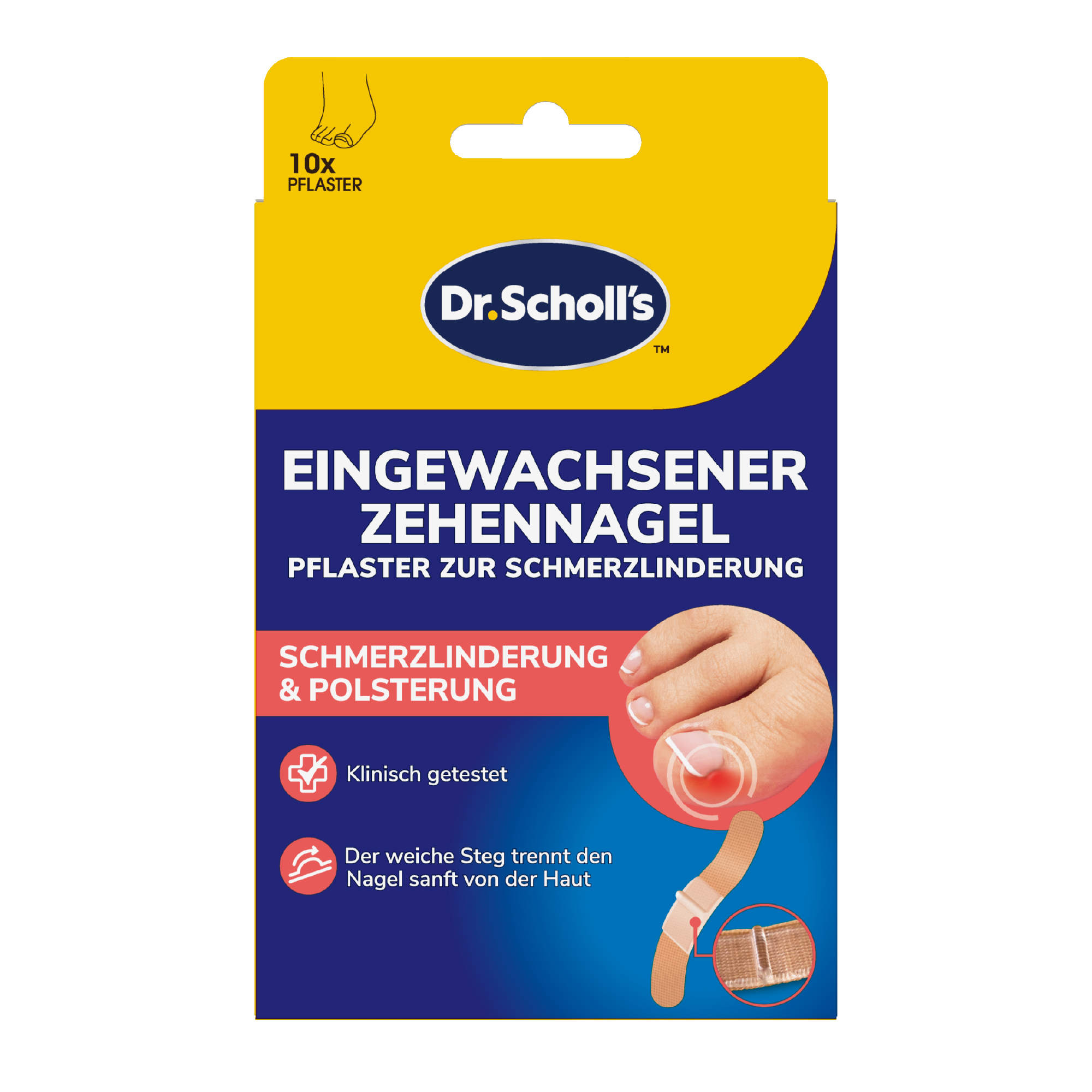 DR. SCHOLL'S pansements ongles, image principale